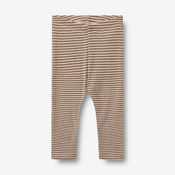 Wheat Wool Ull Tights Agi Legging 9578 wood stripe