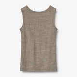Wheat SMU Ull Undertrøje Iggy Jersey Tops and T-Shirts 3204 khaki melange