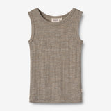 Wheat SMU Ull Undertrøje Iggy Jersey Tops and T-Shirts 3204 khaki melange