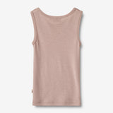 Wheat SMU Ull Undertrøje Iggy T-Shirt 1135 dry rose