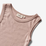 Wheat SMU Ull Undertrøje Iggy T-Shirt 1135 dry rose
