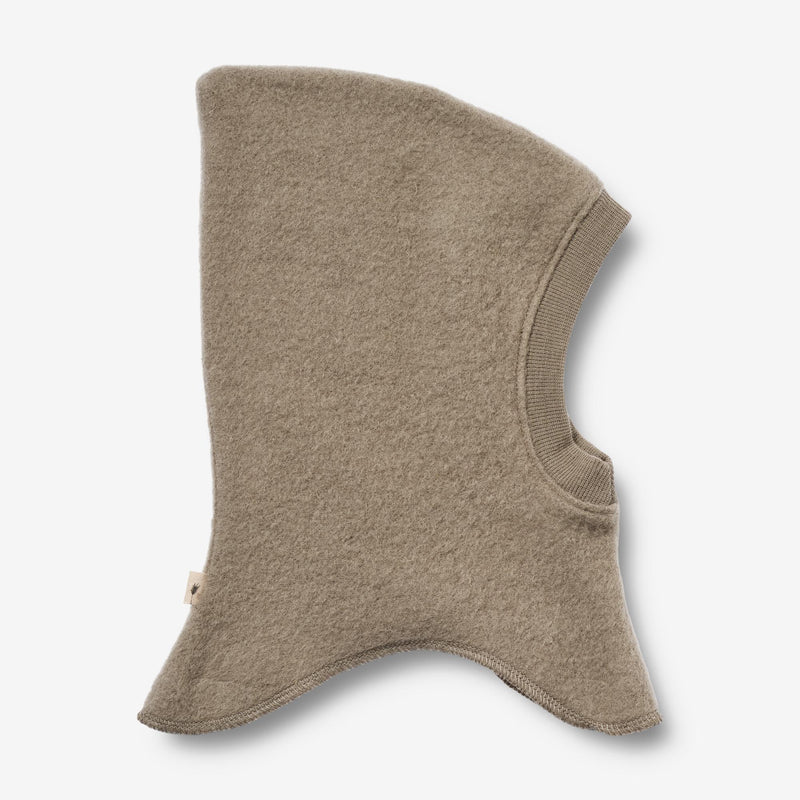 Wheat Wool  Ullfleece Balaclava | Baby Acc 0099 grey stone