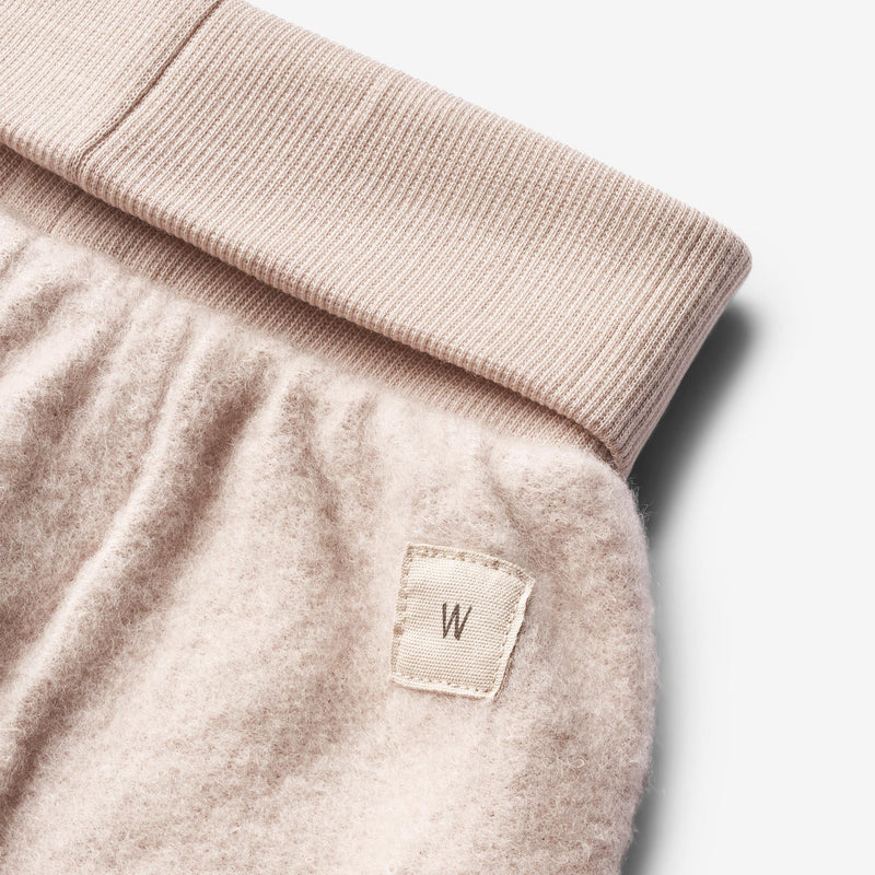 Wheat Wool  Ullfleece Bukser | Baby Trousers 1356 pale lilac