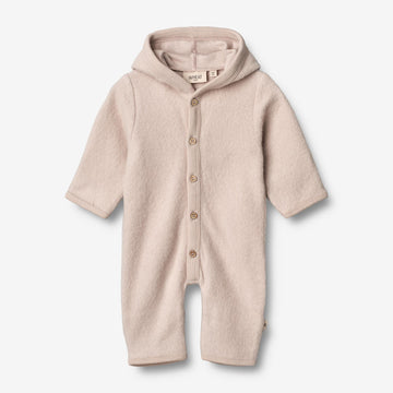 Wheat Wool  Ullfleecedress Ata | Baby Jumpsuits 1356 pale lilac