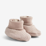 Wheat Wool Ullfleecetøfler Lei Acc 1135 dry rose