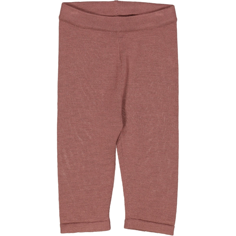 Wheat Main Ullstrikkede Bukser Neel Trousers 2110 rose brown