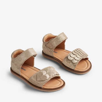 Wheat Footwear  Uma Shine Åpen Sandal Sandals 0171 grey