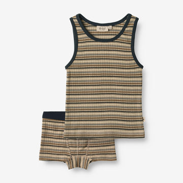 Wheat Main  Unertøy Lui Underwear/Bodies 0181 multi stripe