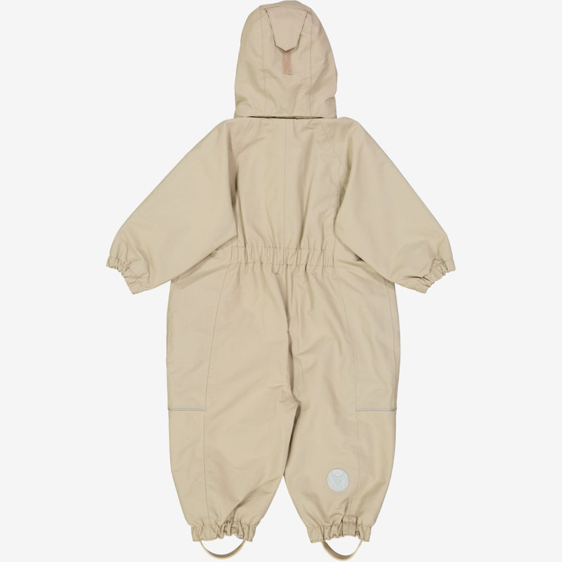 Wheat Outerwear Utedress Olly Tech | Baby Technical suit 0070 gravel