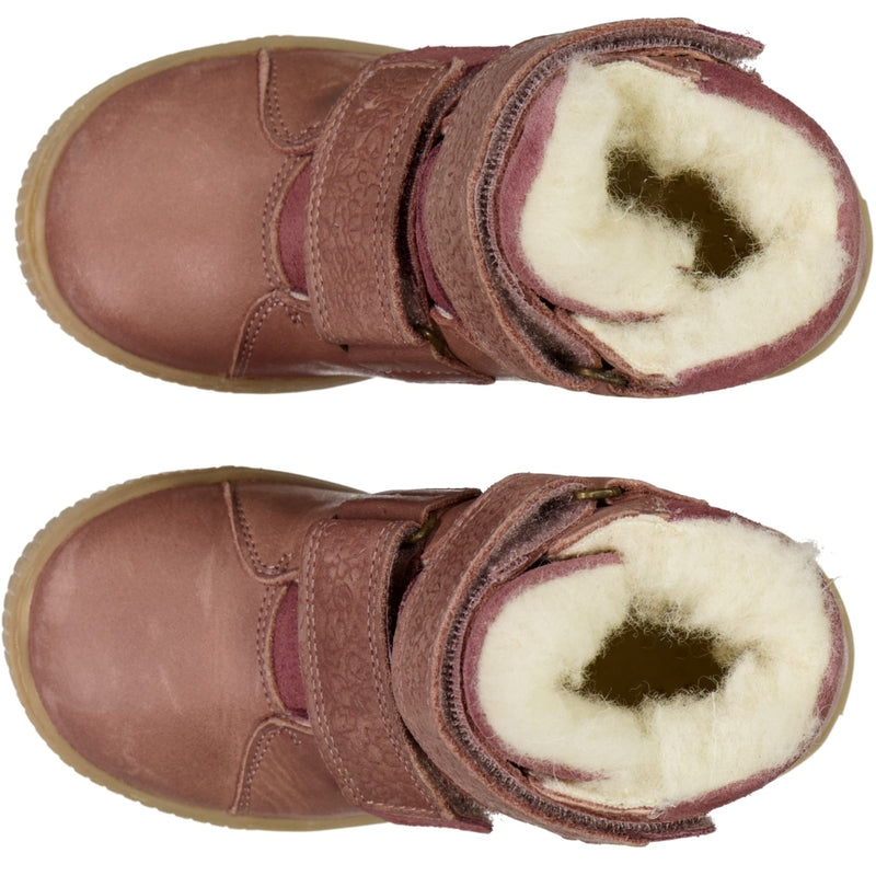 Wheat Footwear Van Borrelås Tex Støvel Winter Footwear 3316 wood rose