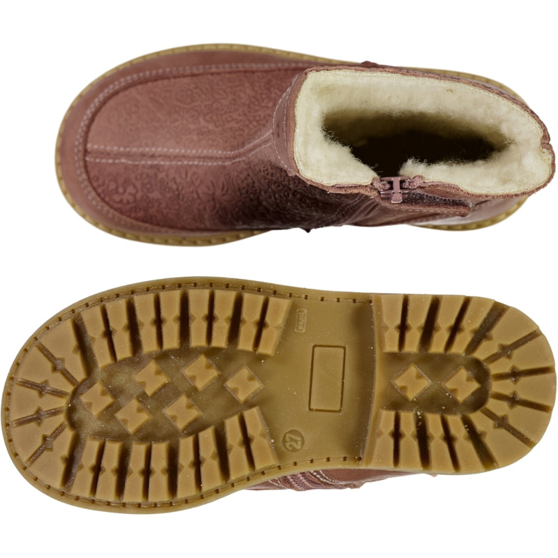 Wheat Footwear Vanja Tex Glidelås Støvel Winter Footwear 3316 wood rose