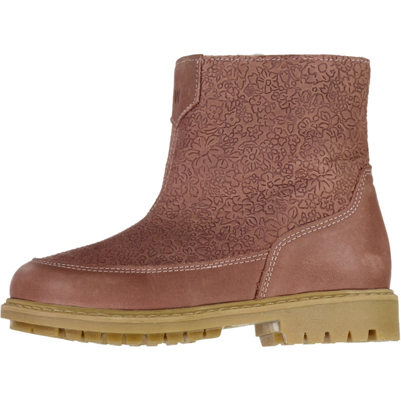 Wheat Footwear Vanja Tex Glidelås Støvel Winter Footwear 3316 wood rose