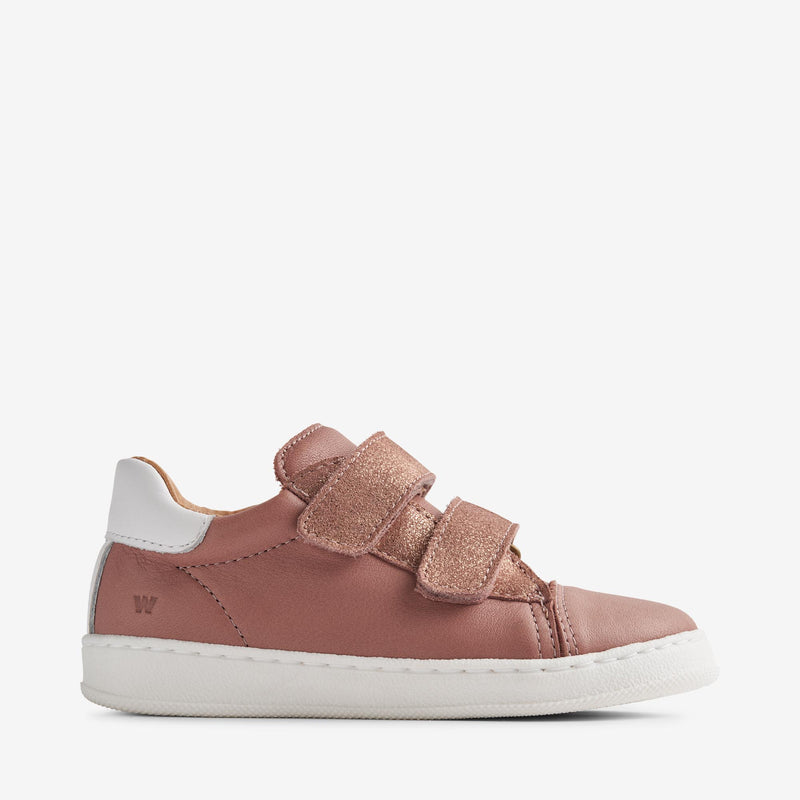 Wheat Footwear  Velo Sneaker m.dobbel borrelås Sneakers 2021 old rose