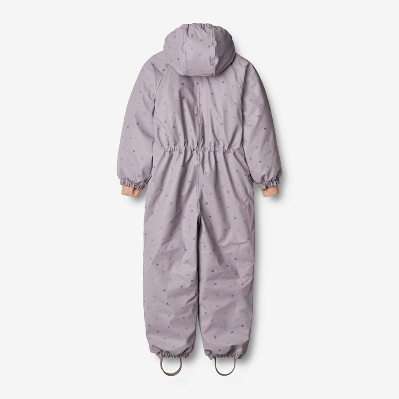 Wheat Outerwear Vinterdress Ludo Snowsuit 1347 lavender flowers