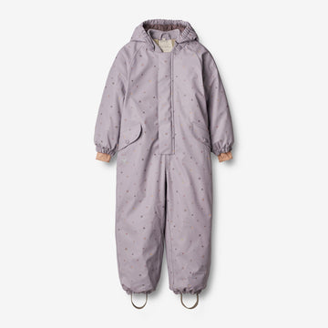 Wheat Outerwear Vinterdress Ludo Snowsuit 1347 lavender flowers