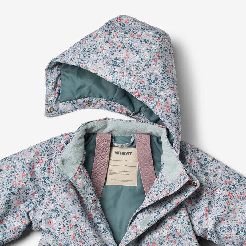 Wheat Outerwear Vinterdress Miko Outdoor Suit 9541 soft rain flowers