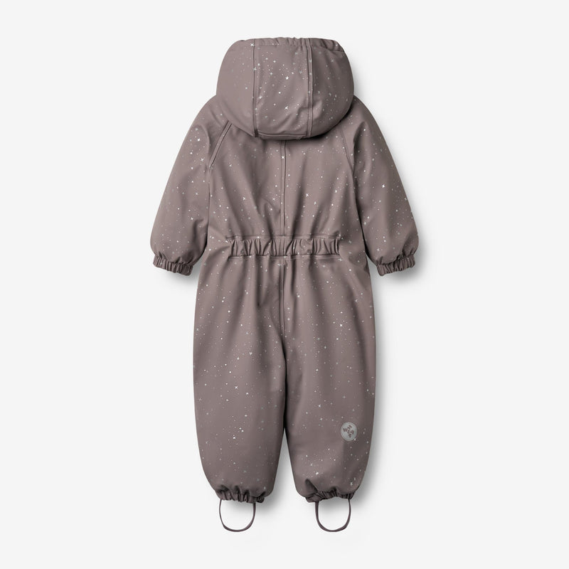 Wheat Outerwear Vintersett Evig Outdoor Suit 1036 purple stone stars