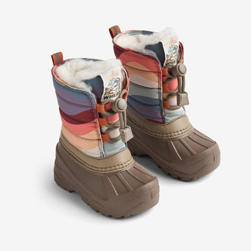 Wheat Footwear Vinterstøvel Aleex Winter Footwear 1236 rainbow waves