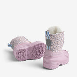 Wheat Footwear Vinterstøvel Aleex Winter Footwear 9735 lilac blue flowers