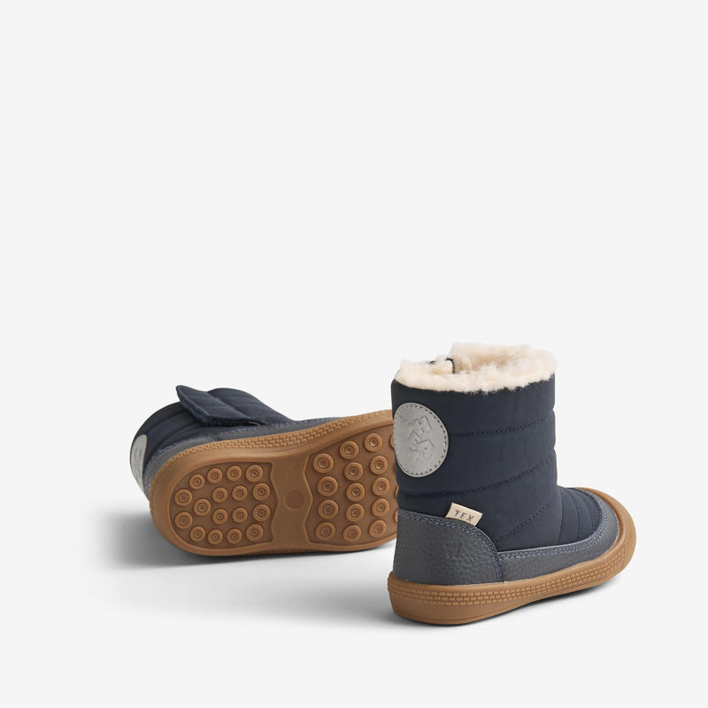 Wheat Footwear Vinterstøvel Delaney Tex Prewalkers 1432 navy