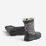 Wheat Footwear Vinterstøvel Koa Tex Winter Footwear 9670 dark charcoal flowers