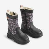 Wheat Footwear Vinterstøvel Koa Tex Winter Footwear 9670 dark charcoal flowers