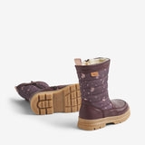 Wheat Footwear Vinterstøvel Koa Tex Winter Footwear 9675 plum truffle stars