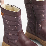 Wheat Footwear Vinterstøvel Koa Tex Winter Footwear 9675 plum truffle stars