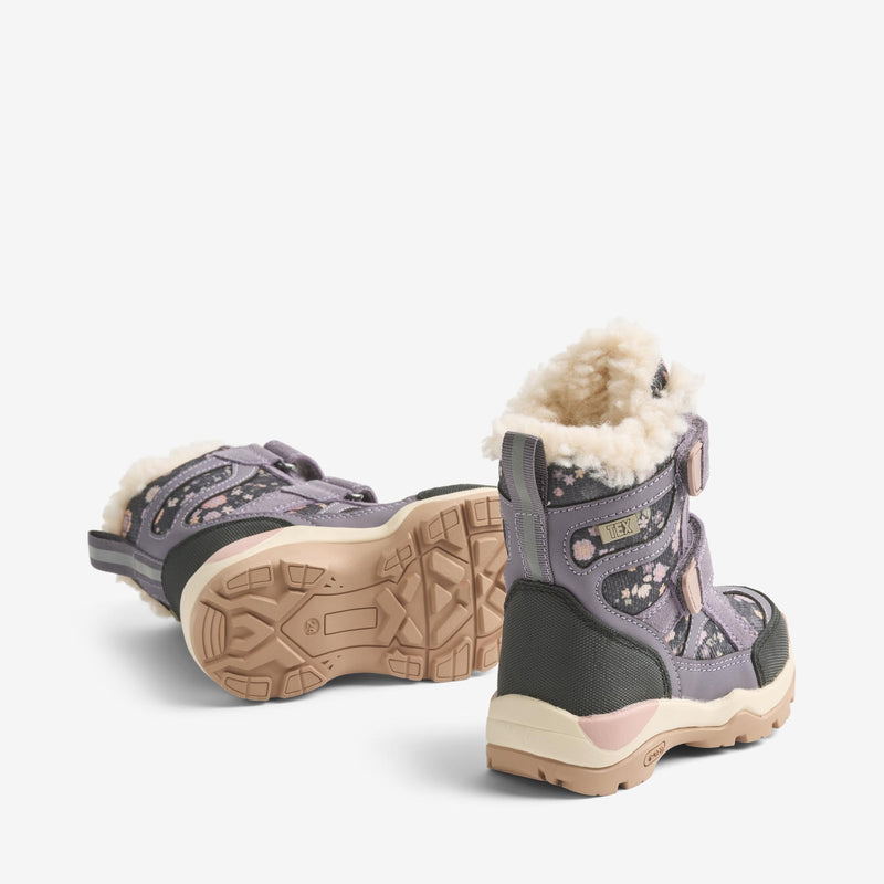 Wheat Footwear Vinterstøvel Trailor Tex Winter Footwear 1035 purple stone