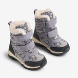 Wheat Footwear Vinterstøvel Trailor Tex Winter Footwear 9670 dark charcoal flowers