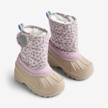 Wheat Footwear Vinterstøvel Vinty Winter Footwear 9735 lilac blue flowers