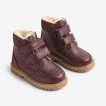 Wheat SMU Vinterstøvler Stewie Tex Boot 1119 bordeaux