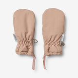 Wheat Outerwear Votter Glidelås Tech | Baby Outerwear acc. 2031 rose dawn