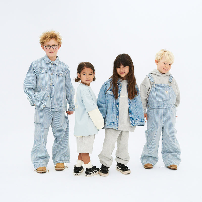 Wheat Collab Wheat x Pernille Teisbæk | Overall Jamai Trousers 9452 ink stripe