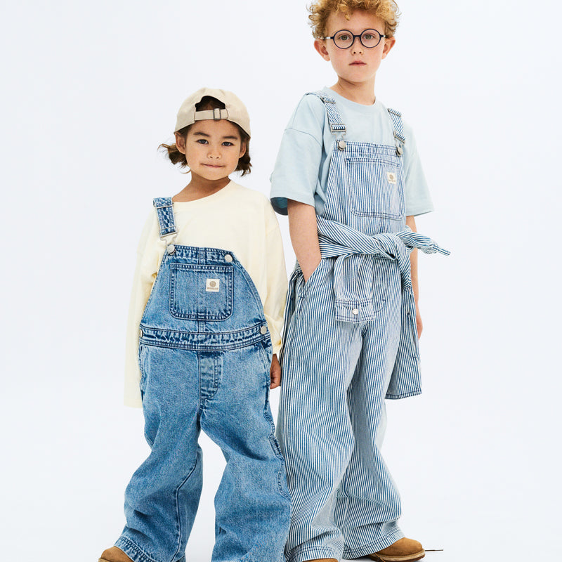 Wheat Collab Wheat x Pernille Teisbæk | Overall Jamai Trousers 9452 ink stripe