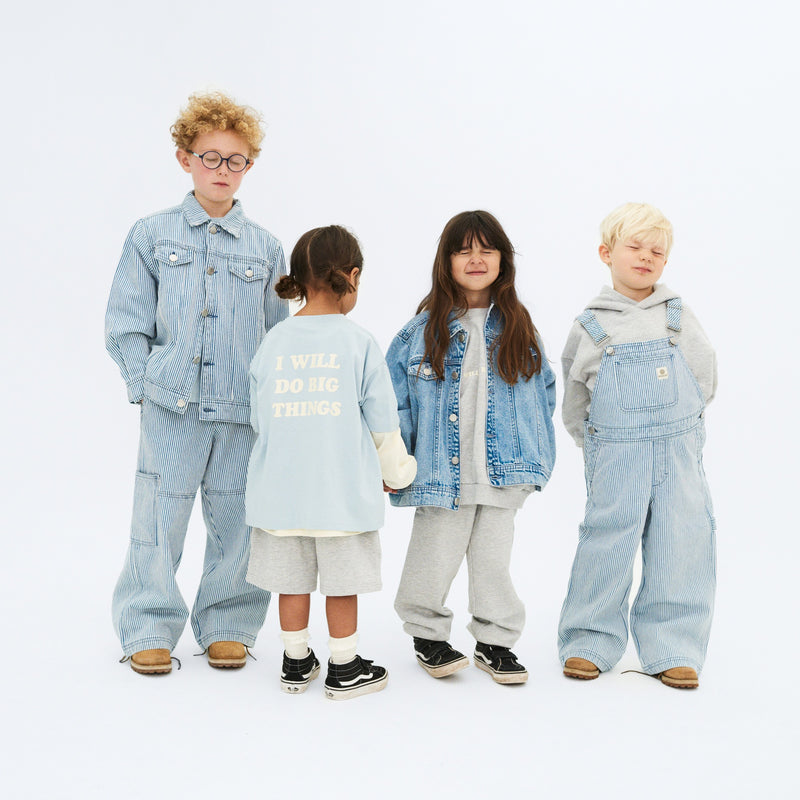 Wheat Collab Wheat x Pernille Teisbæk | Overall Jamai Trousers 9452 ink stripe