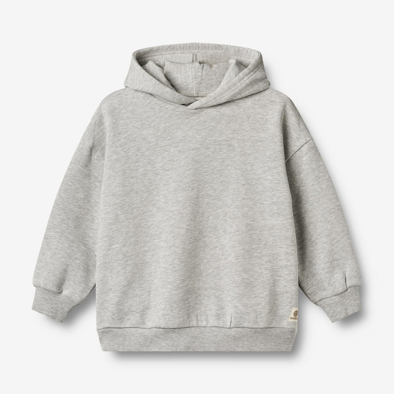 Wheat Collab Wheat x Pernille Teisbæk | Hoodie Bonno Sweatshirts 0105 grey melange