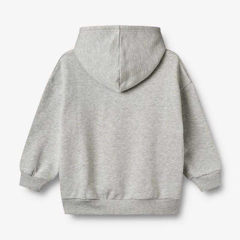 Wheat Collab Wheat x Pernille Teisbæk | Hoodie Bonno Sweatshirts 0105 grey melange