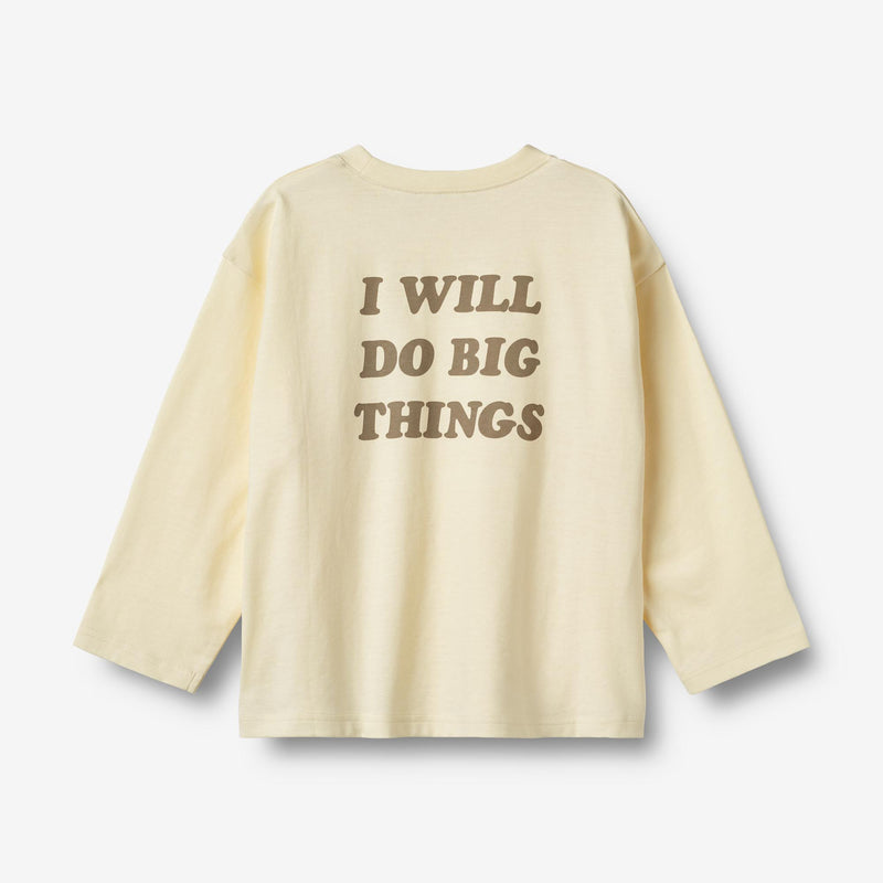 Wheat Collab Wheat x Pernille Teisbæk | T-Shirt L/S Kax Jersey Tops and T-Shirts 9451 honey glow