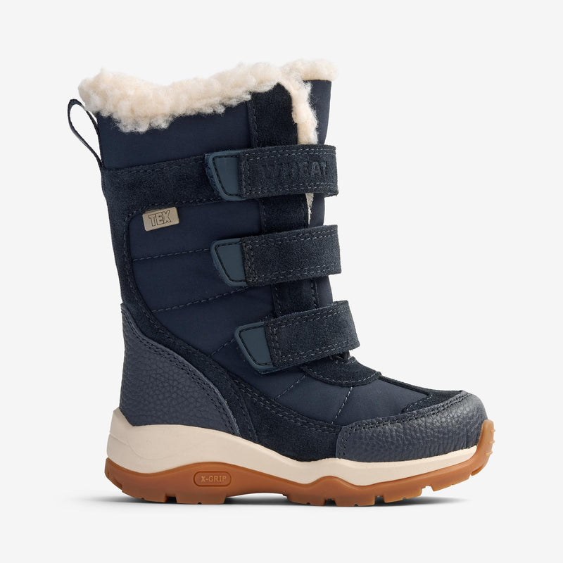 Wheat Footwear Vinterstøvel Luftig Tex Winter Footwear 1432 navy