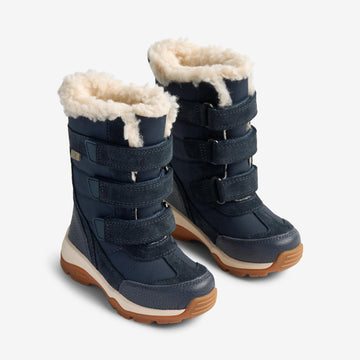 Wheat Footwear Vinterstøvel Luftig Tex Winter Footwear 1432 navy