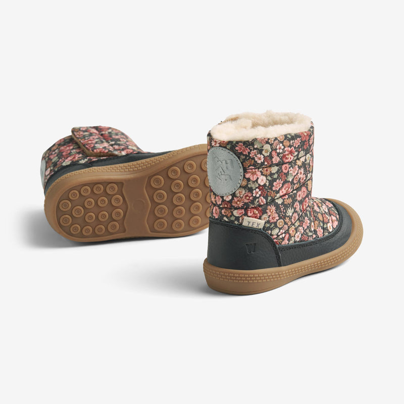 Wheat Footwear Vinterstøvel Delaney Tex Prewalkers 1186 raven wild flowers