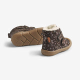 Wheat Footwear Winterboot Snug Tex Prewalkers 1130 dark brown flowers