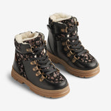 Wheat Footwear Winterboot Toni Hiker Tex Winter Footwear 0035 black flowers