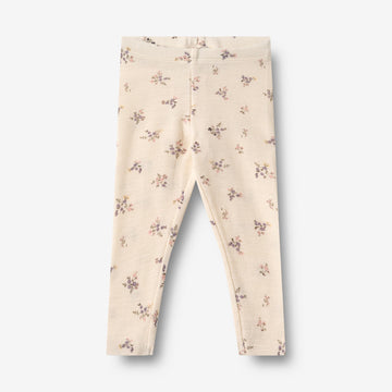 Wheat Main Wool Leggings Agi Legging 3130 eggshell flowers