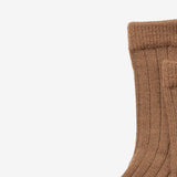 Wheat Main Ullribbestrømper Vilde Socks/Tights 5073 caramel