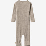 Wheat Main Ullheldrakt Frakie Jumpsuit 3204 khaki melange