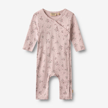 Wheat Main Wrapsuit L/S Everest Jumpsuit 1358 lilac flowers