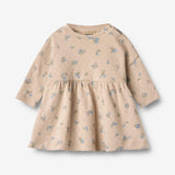 Wheat Main jersey Kjole L/S Emmy Dress 9573 warm sand flowers