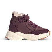 Wheat Footwear Aston høy borrelås Tex Winter Footwear 3118 eggplant